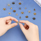 Half Round Bag Feet Rivets – Metal Dome Studs 25pc
